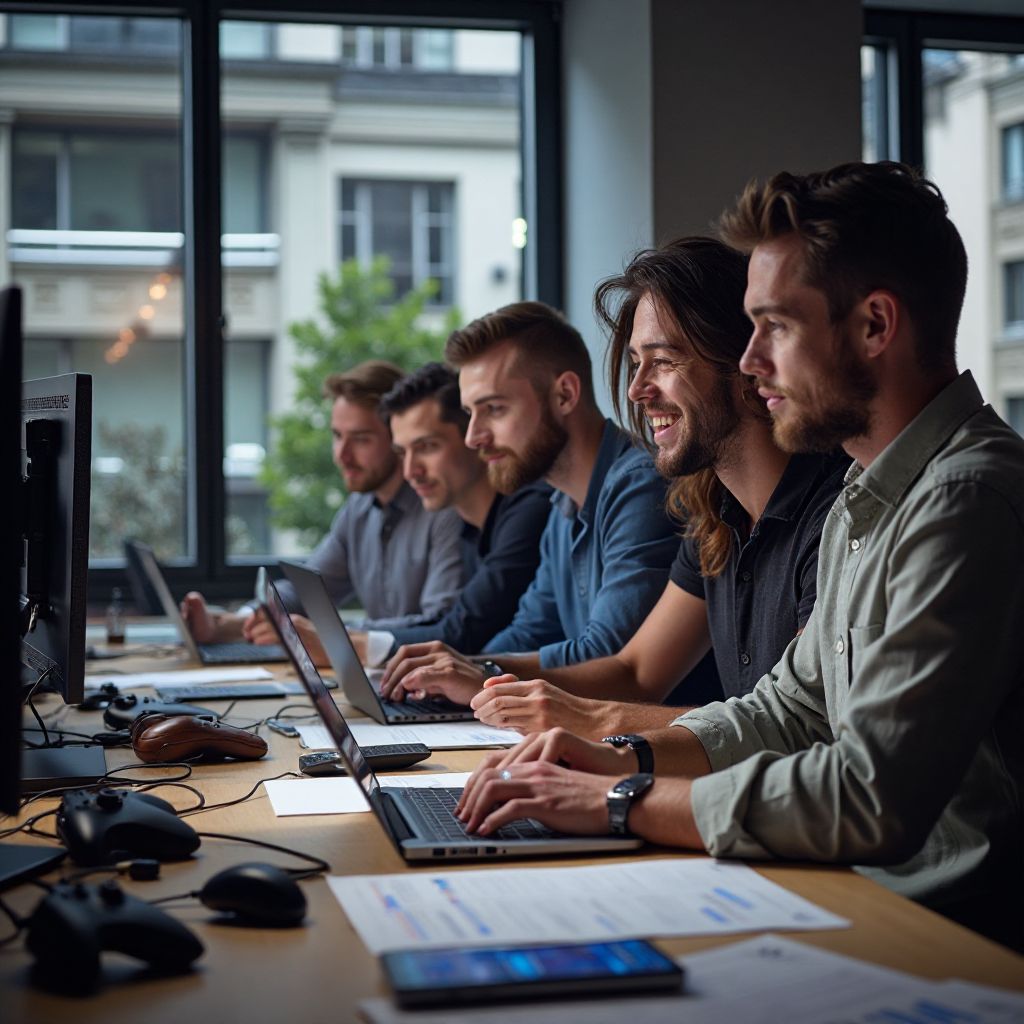 GameGrid Expo founding team planning the first exhibition