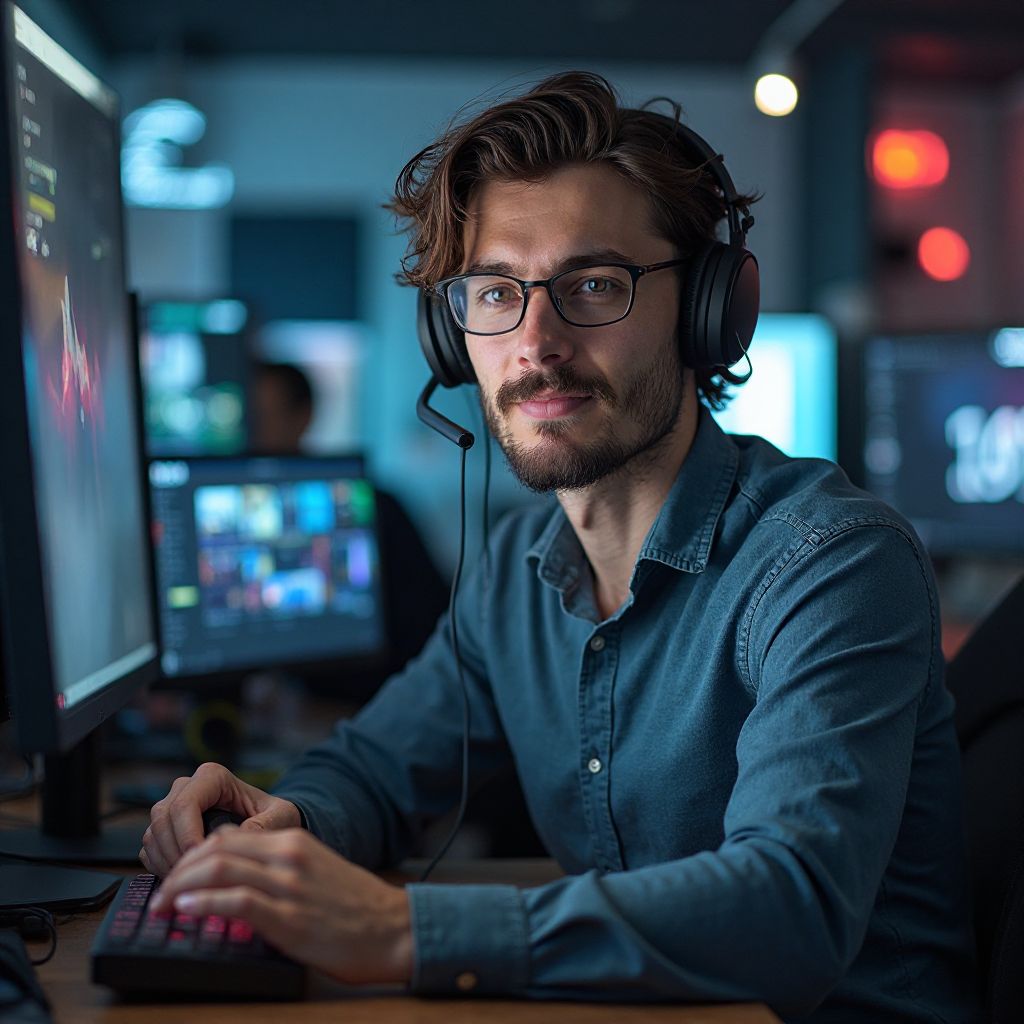 Technology entrepreneur in gaming